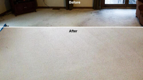 Before and After by Jake's Carpet and Upholstery Cleaning 2