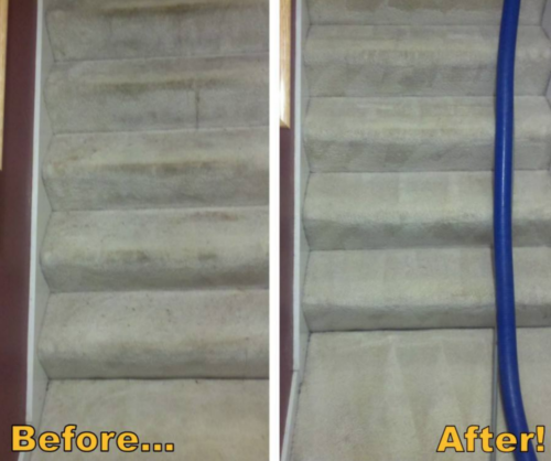 Before and After by Jake's Carpet and Upholstery Cleaning 11